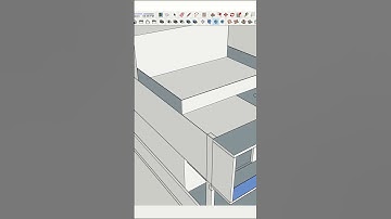 SketchUp 3D Warehouse Design Part 41 #shorts