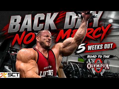 CHASING GREATNESS...BACK Workout - 5 Weeks Out | Road to the OLYMPIA 2026