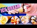 ASMR ICE CREAM CONES | Drumstick X Messina | Eating Sounds *No Talking* 먹방