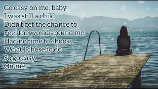 Easy On Me - Adele (Lyrics and Cover by Aina Abdul)