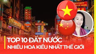 TOP 10 ĐẤT NƯỚC NHIỀU HOA KIỀU NHẤT THẾ GIỚI | VIỆT NAM CÓ NHỮNG AI?