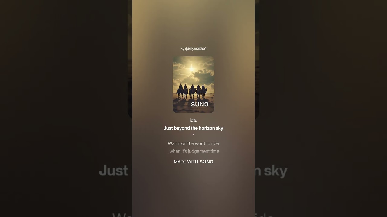 FOUR HORSEMEN RIDE  -William J Becker Original