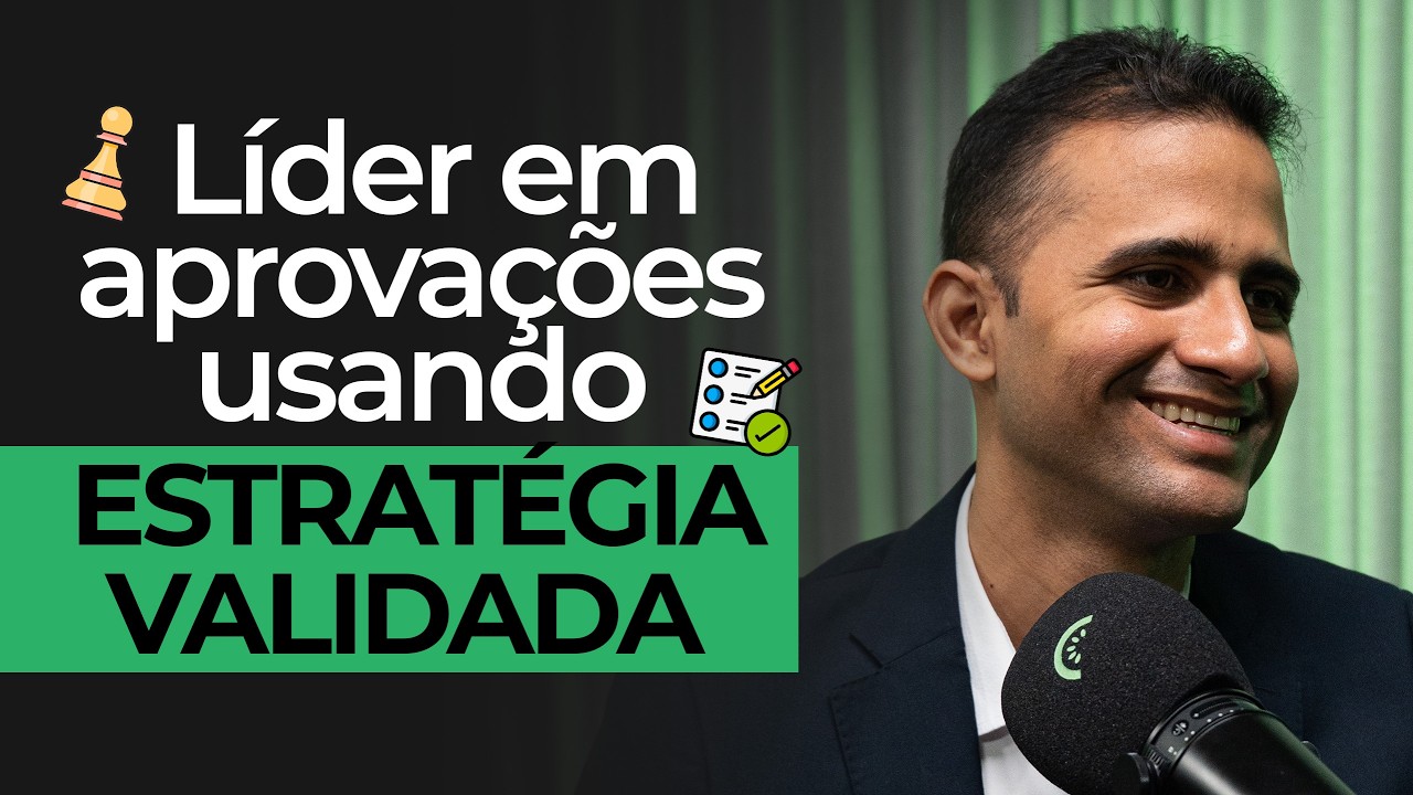 ME TORNEI REFERÊNCIA EM APROVAÇÃO NOS CONCURSOS PÚBLICOS | Luis Pedro Reis | Kiwicast #633