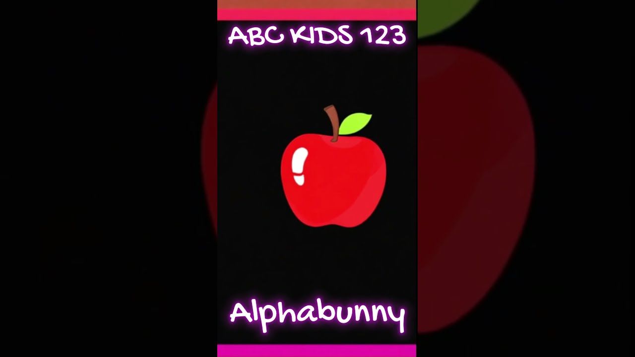 Alphabunny Alphabet for Baby and Kids　#youtubeshorts #shorts