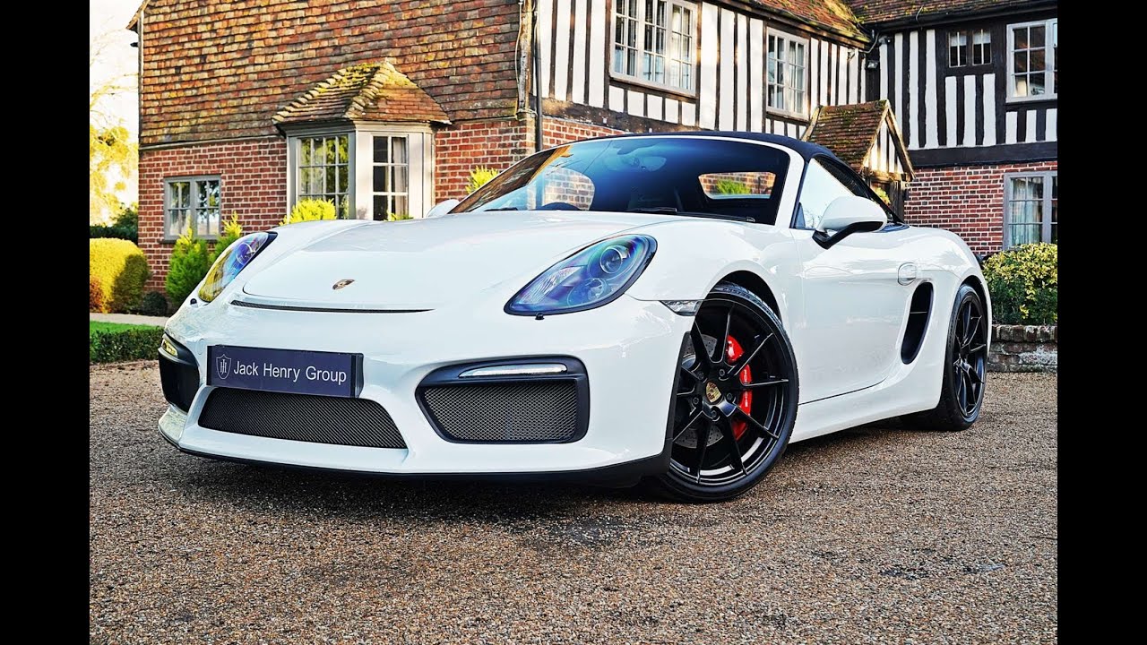 SN65 MYF - Porsche Boxter Spyder