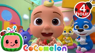 Animal Party (Guess My Name Song) | JJ's Animal Time | Cocomelon | Moonbug Kids
