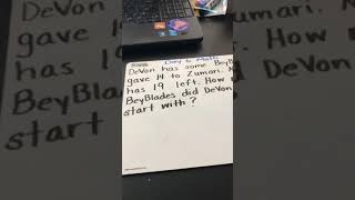 Packet 2, Math day 6