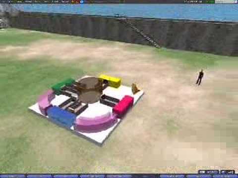 Dynamic System Modeling in Second Life