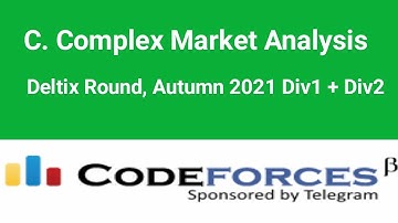 C. Complex Market Analysis | Codeforces Solution | Deltix Round, Autumn 2021 Div1 + Div2 | C++