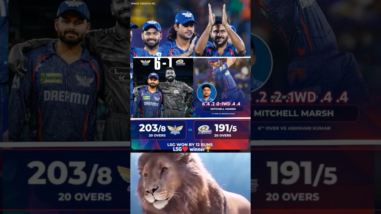 LSG♥️ winner🏆