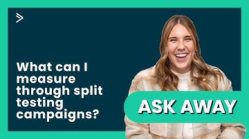 A/B Testing | What can I measure through split testing email campaigns?