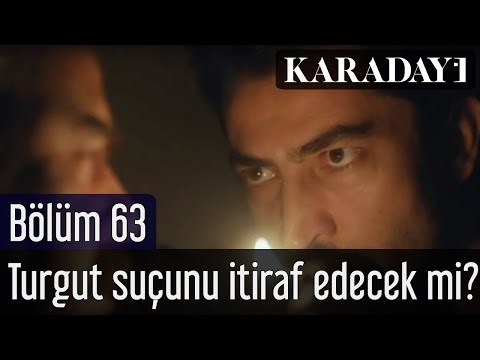 Karadayı 63.Bölüm - Son Sahne - Turgut suçunu itiraf edecek mi?