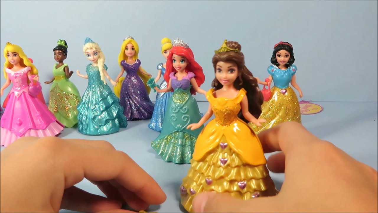 clip on dress princess dolls