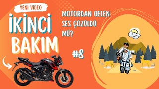 TVS Apache RTR 200 Top Speed | İkinci Bakım | Bloktan Gelen Ses | MotoVlog