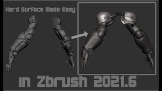 Hard Surface Armor made easy in Zbrush 2021 Zbrush