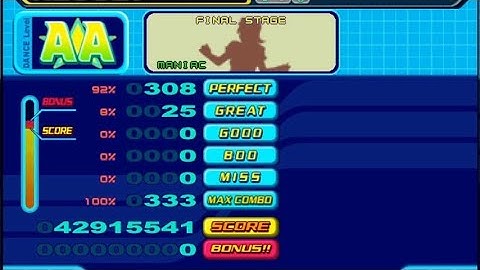 DDR 5thMIX - The Twist (Double Pump MIX) (Maniac, 7) AA FC (no bar)
