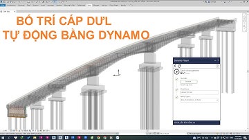 Bố Trí Cáp Dự Ứng Lực Tự Động Bằng Dynamo (Khóa Học Ứng Dụng BIM Vào Công Trình Cầu Đường)