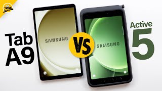 BEST SMALL SAMSUNG TABLET?  Galaxy Tab A9 vs Tab Active5