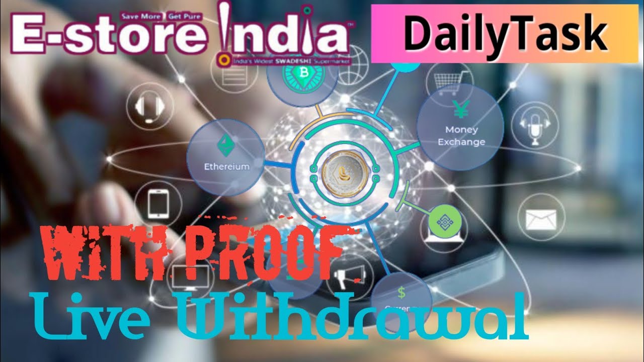 E-store India with limca coin world mein apna task complete kaise Karen with proof withdrawal