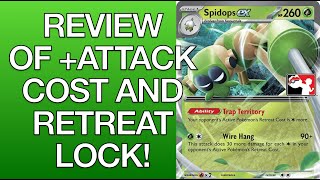 Review of all +Attack Cost & Retreat Lock Cards in the Pokémon TCG