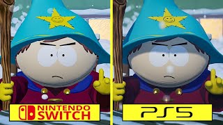 South Park Snow Day! Nintendo Switch vs PS5 Graphics Comparison