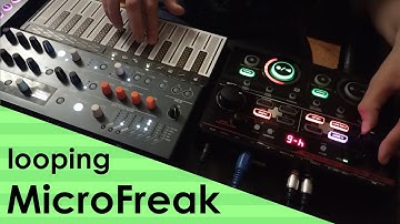 Farewell of the moon - Live [looping] MicroFreak, Rc-202 Boss
