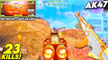 NO RECOIL + FAST KILLING | BEST AK 47 GUNSMITH CODM BR | AK 47 GUNSMITH BR