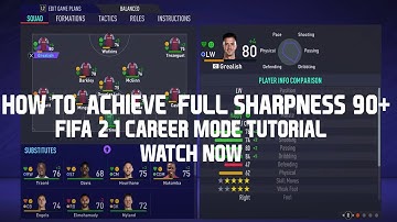FIFA 21 How To Achieve Full Sharpness - Best Approach