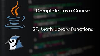 27. Math Library Functions - Complete Java Course for Classes IX & X