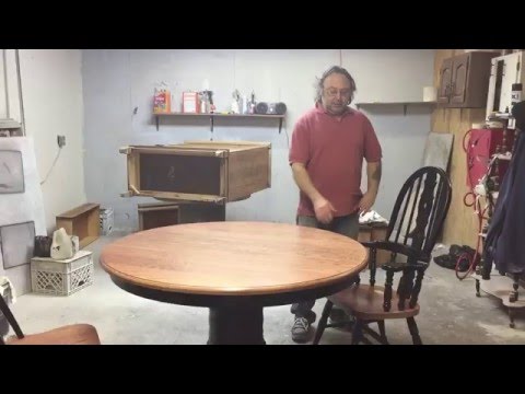 refinishing-oak-table-and-chairs-in-two-tone-finish