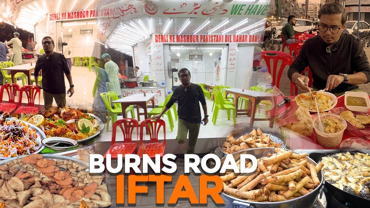 Iftar at Burns Road Food Street | Fresco Pr Crazy Rush | Ramzan in Karachi