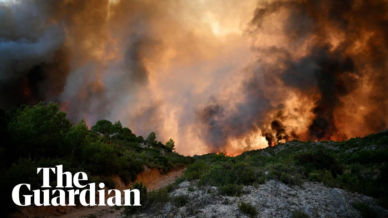 Wildfire in France tears through area as big as Paris overnight