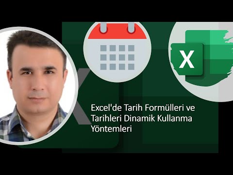 Excel’de Tarih Formülleri ve Tarihleri Dinamik Kullanma Yöntemleri