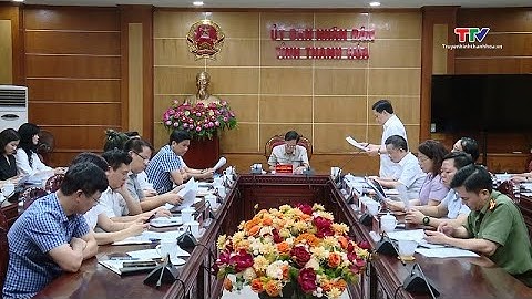 Thanh Hóa chuẩn bị tổ chức Lễ tôn vinh doanh nghiệp, DN tiêu biểu năm 2025| Truyền hình Thanh Hóa