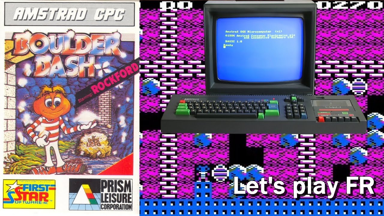 Jeu Rétro Amstrad CPC 6128 - Les Stars D'Hollywood - Bon état