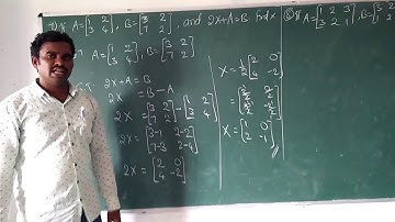 Inter first year maths A matrices 3rd chapter part2 vsq by Nagaraju sir