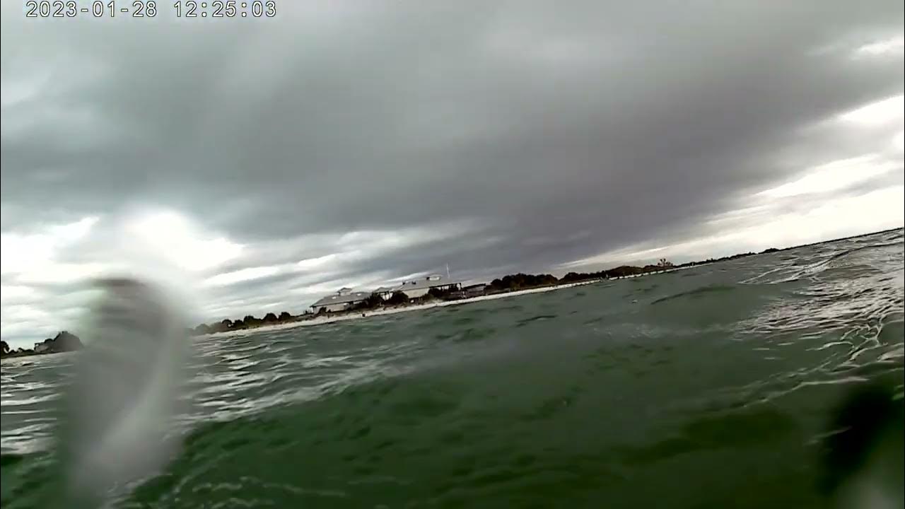 Snorkeling at Honeymoon Island State Park, Dunedin, Florida, January