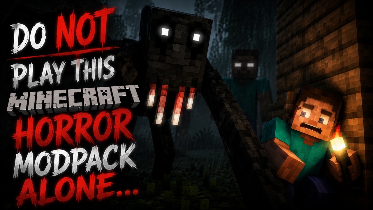 DO NOT Play This Minecraft Horror Modpack Alone... - YouTube