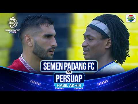 89h x anugerah toto - Semen Padang FC vs Persijap - Hasil Pertandingan | BRI Super League 2025/26
