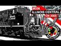 Cn 3008 illinois central heritage unit at rugby junction wi