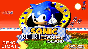 Sonic 3 A.I.R: Project Return to Angel Island (Demo 3 Update) ✪ Full Game Playthrough (1080p/60fps)