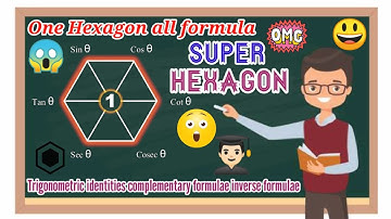 💯🤙The Super Hexagon~ To Learn All Trigonometry Formulae || Now it