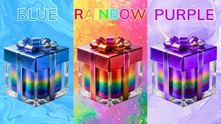 Choose Your Gift 🎁🎁🎁 | 3 Boxes Challenge: Blue, Rainbow, or Purple 🤩😍😭 | What's Your Luck Like