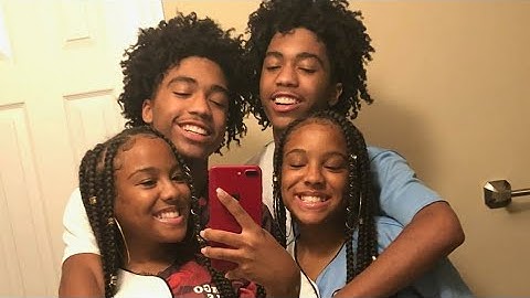 Trvp.Twinz and Johnston Twins ♥️ Boy/Girl Best Friends 🤞🏽🤞🏽👫👫💕 (pt. 1)