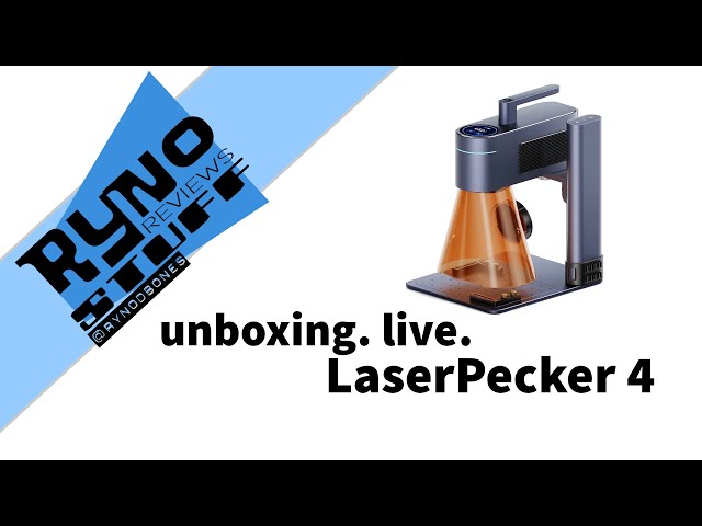 LaserPecker 4 Unboxing and First Engraving 