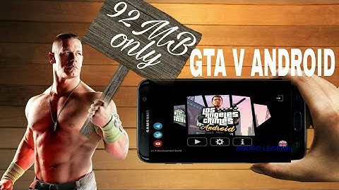 ⚡GTA V BETA⚡Android apk v1.9||high graphics||Gameplay by AndroLegend