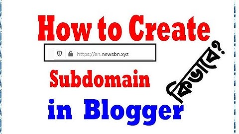 How to Create Subdomain in Blogger Via  Namecheap Account for Adsense | Blogger Bangla Tutorial 2025