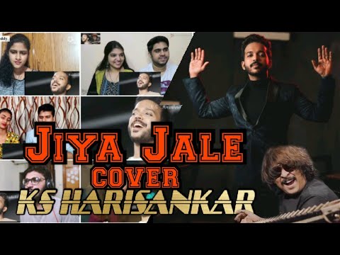 Jiya Jale  KS Harisankar cover REACTION  Pragathi Band ft Rajhesh vaidhya  Dil Se Chain Reaction