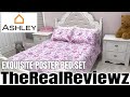 EXQUISITE POSTER BED SET | ASHLEY FURNITURE | INSTALLATION AND REVIEW