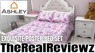 EXQUISITE POSTER BED SET | ASHLEY FURNITURE | INSTALLATION AND REVIEW
